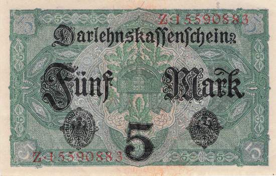 5 Mark 1917 Serie Z